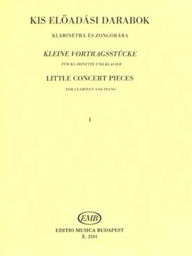Illustration de Concert pieces (Berkes) - Vol. 1 : Little concert pieces
