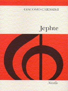 Illustration carissimi jephte choeur/piano