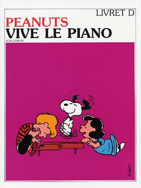 Illustration de PEANUTS - Vive le piano - Livret D