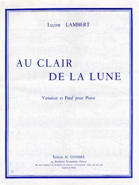 Illustration de Au clair de la lune