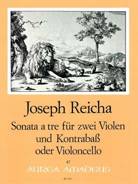 Illustration reicha sonate a trois 2 alto/contrebasse