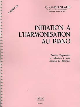 Illustration de Initiation à l'harmonisation au piano - Vol. 3