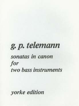 Illustration de Sonates en canon pour 2 contrebasses - Vol. 1