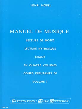 Illustration morel manuel de musique vol. 1
