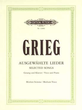 Illustration de 60 Ausgewählte Lieder (voix graves)