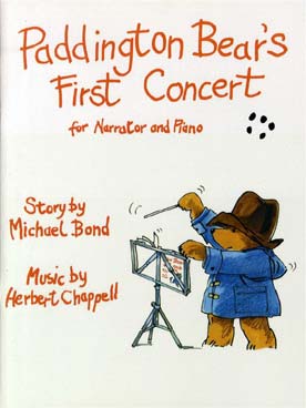 Illustration chappell paddington bear's 1st concert