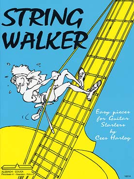 Illustration de String Walker : easy pieces for guitar