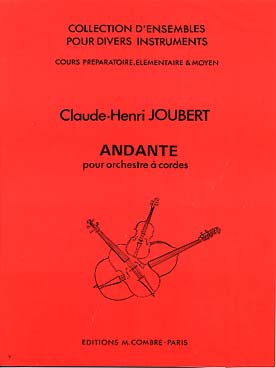 Illustration de Andante pour orchestre à cordes