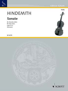 Illustration hindemith sonate op. 31/4