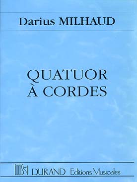 Illustration de Quatuor à cordes N° 1