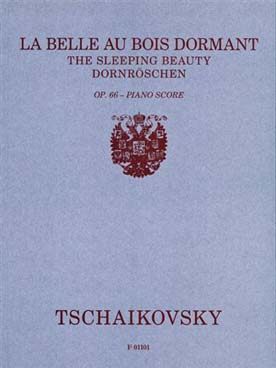 Illustration tchaikovsky belle au bois dormant piano