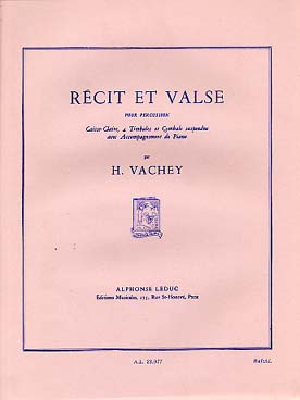 Illustration vachey recit et valse