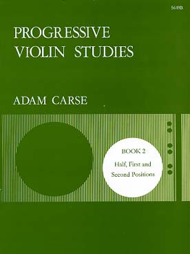 Illustration carse progressive violin studies vol. 2