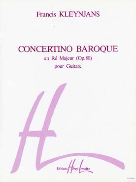 Illustration kleynjans concertino baroque op. 80