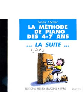 Illustration allerme s methode piano 4-7 ans  vol2 cd