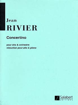 Illustration rivier concertino pour alto et piano