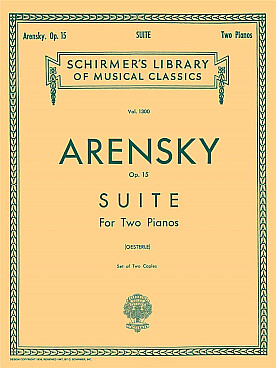 Illustration arensky suite op. 15