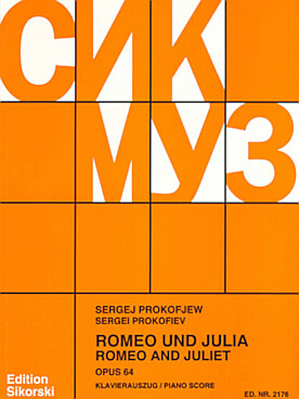 Illustration prokofiev romeo et juliette op. 64
