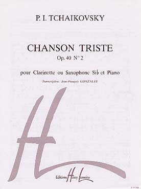 Illustration tchaikovsky chanson triste op. 40/2