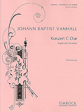 Illustration vanhal concerto en do maj