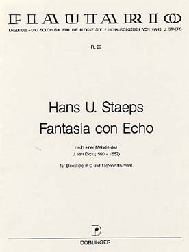 Illustration de Fantasia con echo (flûte à bec soprano)