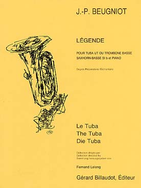 Illustration de Légende pour saxhorn basse si b ou euphonium et piano