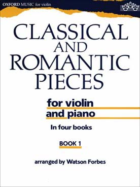 Illustration de CLASSICAL AND ROMANTIC PIECES (Forbes) - Vol. 1