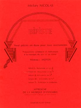Illustration de Bipiste : 9 pièces pour duos  - Vol. 2 : trombone, tuba, basson, violoncelle