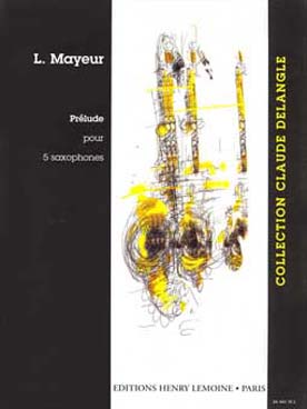 Illustration de Prélude pour 5 saxophones
