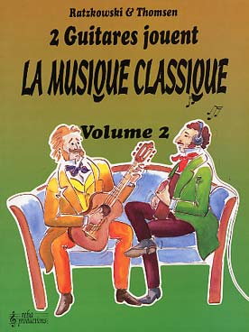 Illustration de 2 Guitares jouent... (Gitarren spielen)  - la musique classique Vol. 2