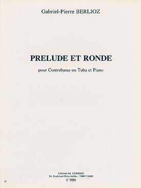 Illustration de Prélude et ronde pour contrebasse ou tuba et piano