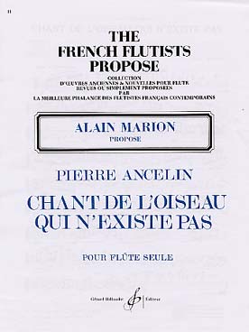 Illustration de Chant de l'oiseau qui n'existe pas