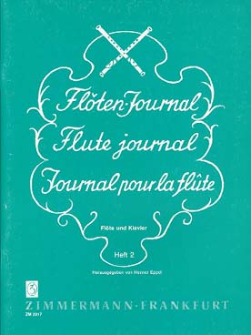 Illustration de Flöten-Journal - Vol. 2 : œuvres de Kummer et von Call