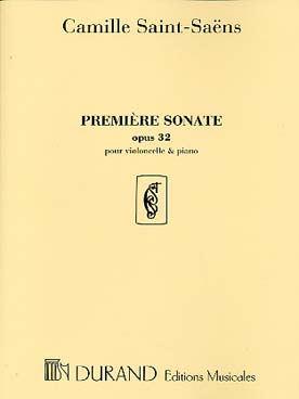 Illustration saint-saens 1ere sonate op. 32