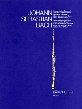 Illustration bach js plus beaux solos des cantates