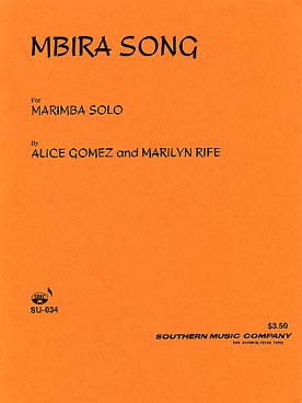 Illustration de Mbira song pour marimba solo