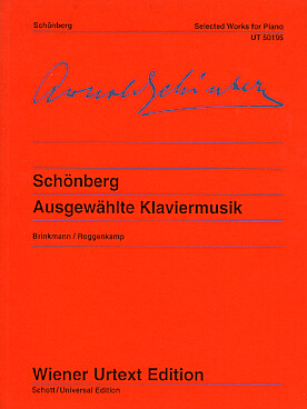 Illustration schoenberg oeuvres pour piano