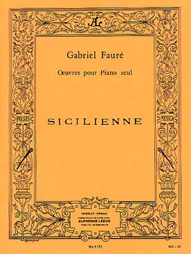 Illustration faure sicilienne op. 78