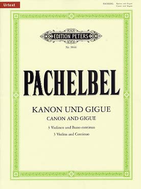 Illustration pachelbel kanon und gigue