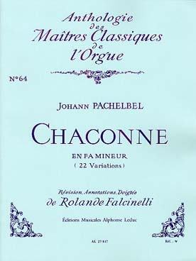 Illustration de Chaconne en fa m (rév. Falcinelli)