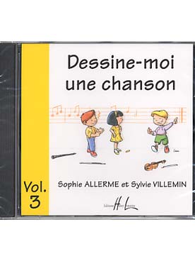 Illustration allerme/villemin dessine-moi 3 cd