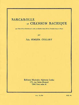 Illustration semler-collery barcarolle et chanson