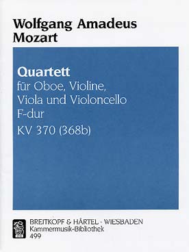 Illustration mozart quatuor hautbois et cordes k 370