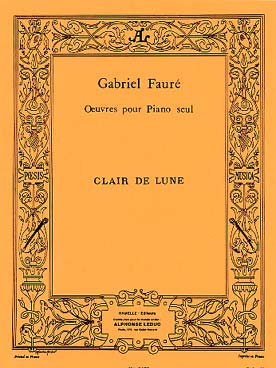 Illustration faure clair de lune