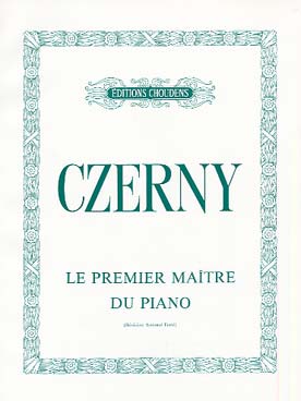 Illustration czerny op. 599 premier maitre du piano