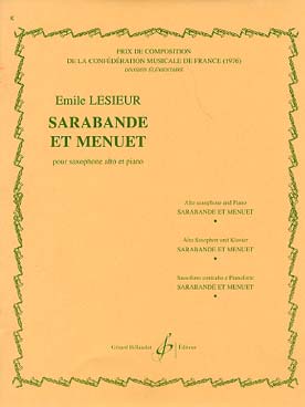 Illustration de Sarabande et menuet