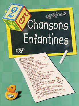 Illustration chansons enfantines (25) piano facile