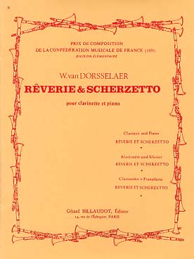 Illustration van dorsselaer reverie et scherzetto