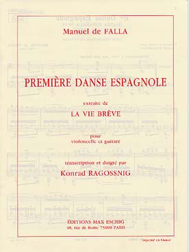 Illustration de 1re Danse espagnole de la Vie brève, tr. Ragossnig