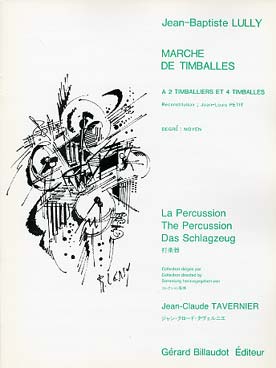 Illustration de Marche de timbales à 2 timbaliers et 4 timbales (Petit)